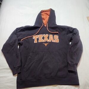 Vintage TEXAS LONGHORNS MENS HOODED SWEATSHIRT Size Large Foot Locker